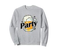 Party with Beer Party Dance Music Friends Sweatshirt