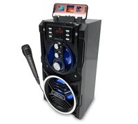 Media-Tech Partybox BT MT3150 Haut-Parleur Stéréo Portable 18 W Noir (11,4 cm, 800 W, Filaire, Bluetooth/6,3 mm, 2.1 + EDR) G