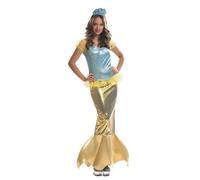 Mom Little Mermaid Woman Costume Jaune S Enfants