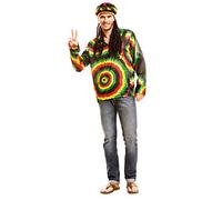 Partychimp 83-02713 - Jamaïque, Adulte, Taille Unique, Marron