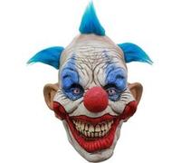 Partychimp masque de costume Dammy the Clown en latex taille unique Multicolor G