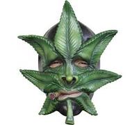 Partychimp masque de déguisement en latex vert taille unique Groen G