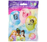 PartyCube - 33677 Disney - Lot de 10 ballons motif princesses, multicolore, taille unique