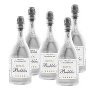 PartyDeco 48 Bulles de Savon Bouteille Champagne