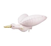 PartyDeco Ballon Aluminium Cigogne Rose pâle - Rose