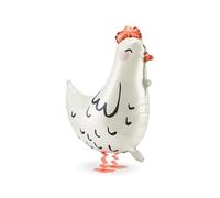 PartyDeco Ballon aluminium poule 48 x 60 cm Mix
