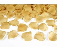 PartyDeco Conf. 100 Pétales de Rose, Tissu, Or, unité