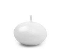 PartyDeco Conf. 50 bougies flottantes Confezione Blanc