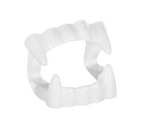 PartyDeco Dents de vampire - 4,8 x 6,7 cm - En plastique - Taille unique | Dents de vampire Accessoires de costume Dracula Vampire Halloween Déguisement Carnaval Accessoires de costume d'Halloween