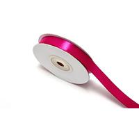 PartyDeco Générique - Ruban Satin Double Face 12MMX25M Fuchsia