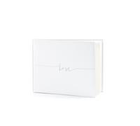 PartyDeco KWAP51, 22 pages, couverture rigide, blanc, 240 mm, 185 mm
