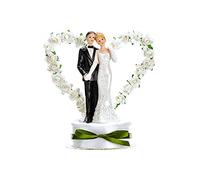 PartyDeco Nutial Sposi Kons Figurine Blanc 15 cm