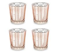 PartyDeco Photophore Rose Gold mercurisé