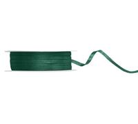 PartyDeco Ruban cadeau en satin vert foncé 50 m x 3 mm de large