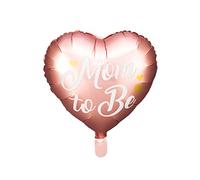 Partydeco sp. z o.o. sp. k. Ballon en aluminium rose de 35,6 cm pour fête prénatale de fille
