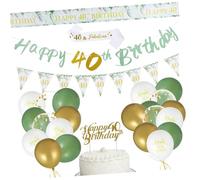 PartyKindom 1 ensemble Bannière Anniversaire Ans Décoration Humoristique Facile à Installer pour Fêtes à Bureaux et Événements Banderole Réutilisable et Robuste Ajoutant une Touche Unique à