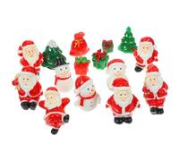 PartyKindom 1 Ensemble De Mini Ornements De Noël pour Maison De Poupée Décorations De Noël Arbre De Noël Miniature Artisanat De Noël Maison De Poupée Ornements De Noël Maison De
