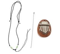 PartyKindom 1 ensemble Kalimba Mini Touches avec Corde Instrument de Musique Portable pour Adultes et Facile à Jouer Parfait pour Débutants et Pratique Coordination des Doigts
