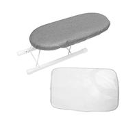 PartyKindom 1 ensemble Mini Table à Repasser avec Tapis Isolant Thermique Set pour Maison et Voyage Pratique et Gain de Place Accessoire pour Repassage de Manchettes