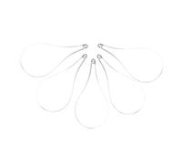 PartyKindom 1 Jeu Boule Transparente Suspendue Lot de Ornements Forme De À Remplir pour Décorations De Fête Et Mariage 5 Pièces