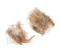 PartyKindom 1 Paquet Matériau du Coussin nid d'oiseau Naturel matériel de Nidification Imbrication avec Matériels matériau de nid d'oiseau Matériaux de Nidification d'oiseaux Ficelle Fine