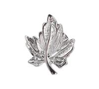 PartyKindom 1 Pièce broche feuille d'érable broche d'érable Broch de combinaison pince à linge épingle à nourrice Broche élégante vêtements corsage Accessoire broche métallique cuivre