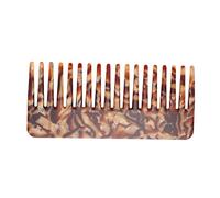 PartyKindom 1 Pièce Peigne à cheveux antistatique Suppression Bristle Brush Hair peigne blanc à dents larges tu peigne de nettoyage du cuir chevelu peigne antistatique assiette vinaigre Café