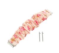 PartyKindom 1 Pièce Sangle De Bague à Cheveux à Imprimé Léopard Extension Groupe Bretelles Bracelet De Montre Bande De Montre Compatible Avec Les Bracelets De Montre En Tissu Beige