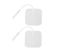 PartyKindom 10 pièces Adhésifs Électrodes Silicone sans Fil pour Réparation Musculaire Sport Fitness Confort Durable avec Ventilation Impédance pour Électrostimulation