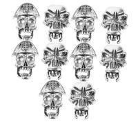 PartyKindom 10 pièces Bijoux de Cheveux Antiques pour Tresses Accessoires de Décoration de Cheveux pour Extensions et Dreadlocks