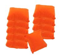 PartyKindom 10 Pièces Boîte De Montre Orange Coussins De Petite Montre Coussin De Montre en Velours Petit Oreiller Support De Coussins De Bracelet Porte-Oreiller pour Montres Flanelle