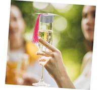 PartyKindom 10 Pièces Décoration De Chapeau De Docteur Chapeaux De Graduation Petit Bandeau De Casquette De Diplômé Couvre-Casquettes De Graduation Adultes Casquettes De Diplômé Papier