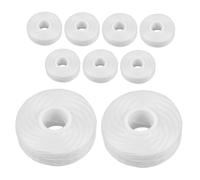 PartyKindom 10 Pièces Noyau de flamme Recharge bobine de fil Filant de filetage en polyester Remplacement fil en polyester Floss de filetage