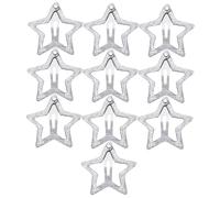 PartyKindom 10 Pièces Pins à Cheveux Étoile Barrettes à Cheveux Pour Filles Mignons Compactes Et Légères Faciles à Utiliser