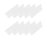 PartyKindom 10 Pièces Store Vertical Kit de Réparation pour Stores de Réparation Plaque de Base PVC Blanc Décoration Intérieure