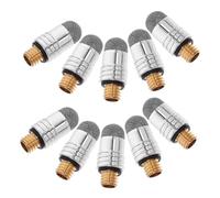 PartyKindom 10 Pièces Stylus Pen Tips Replacement Set Conductive Fiber Threaded Nibs for Capacitive Touch Screens High Sensitivity and Design for Smooth Touch Interaction