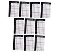 PartyKindom 10 pièces Tapis Magnétique de Réparation Téléphonique Tapis Mémoire pour Vis Rangement Pratique pour Démontage et Réparation de Téléphones Portables et Compact