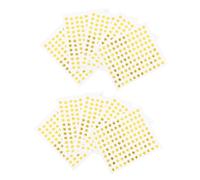 PartyKindom 100 feuilles Stickers Dorées Autocollants Pentagramme Stickers Récompense Auto Adhésifs pour Enseignants et École Motivation et Encouragement Élèves Gommettes pour Tableau et