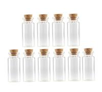 PartyKindom 100 Pièces Bouteille en Liège à Pression Distributeur d'alcool Tasses Message Souhaitant Bouteille Couvercle Réutilisable Gel Pailles Conteneurs Hermétique Pouvez Jus Pots Un Verre