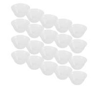 PartyKindom 100 Pièces Plant Domes Transparent Garden Cloches For Enhanced Growth With Thermal Insulation Easy Installation For Hydroponic And Outdoor Use