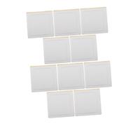 PartyKindom 10pièces Adhésifs pour Corps Patchs Anti-fuites Jetables pour Genoux et Ventre Imperméables et Confortables