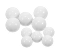 PartyKindom 10pièces Perles Équilibrage pour Roue Russe Billes Rondes Acrylique pour Jeux De Table Accessoires De Jeu Et Divertissements De Fête