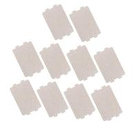 PartyKindom 10Pièces Plaque de Mica Guide Ondes pour Micro Ondes Accessoires de Remplacement Résistants Chaleur pour Four à Micro Ondes Isolation Haute Température