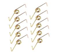 PartyKindom 10pièces Ressort De Remplacement Inoxydable Pour Machine à Laver Rondelle De Charnière De Porte De Suspension Accessoire De Réparation