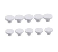 PartyKindom 10pièces Supports Base Céramique pour Coraux Brisés Plaques Rack Multifonctions pour Aquarium Eau De Mer Bases Corallines Sûres Et Durables pour Décor Poissons