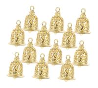 PartyKindom 12 pièces Petites Cloches pour DIY Bijoux Grelots Vintage pour Bracelets Décorations Artisanales et Projets
