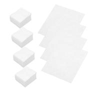 PartyKindom 1200 pièces Disposables Cotton Pads For Face Toner Makeup Remover Eye Makeup Removal Soft Thin Facial Cleansing Pads High Absorbency For Salon And Personal Use