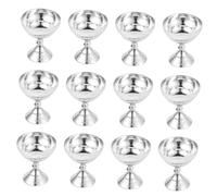 PartyKindom 12pièces Boîtes à Bonbons Décoratives Forme De Gobelet à Pied Pour Mariages Et Fêtes Boîtes à Dragées Pour