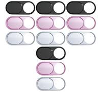 PartyKindom 12pièces Cache Caméra Webcam Ultra-Fin Lot de Couvercles De Protection pour Ordinateur Portable Téléphone Et Tablette Protection De Confidentialité Anti-Hacking