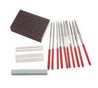 PartyKindom 14 pièces Kit de Outils de Ponçage pour Guitare et Basse Lame Acier Au Éponges Abrasives Lavables Protection Touche Entretien Précis des Sillets et Frettes